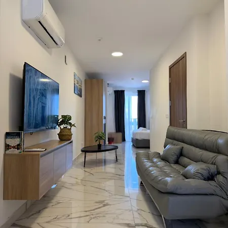 公寓 1 Bedroom Exclusive Penthouse - By Hostmt 圣保罗湾城